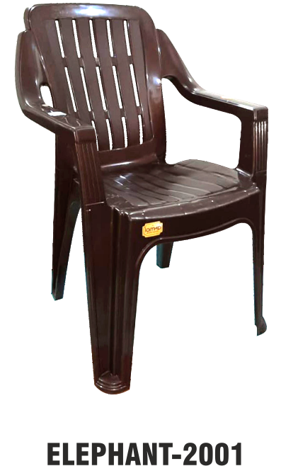 Elehpant 2001 Anmol Elephant 2001 Chair – Heavy-Duty Plastic Arm Chair for Home, Outdoor & Commercial Use - Image 1