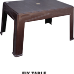 Anmol Chairs Fix Table – Heavy-Duty Rectangular Plastic Table for Home, Outdoor & Commercial Use