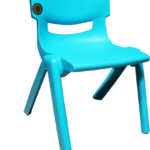 Anmol Fox Champ Baby Chair – Aqua Blue Plastic Kids Chair for Home & Play School