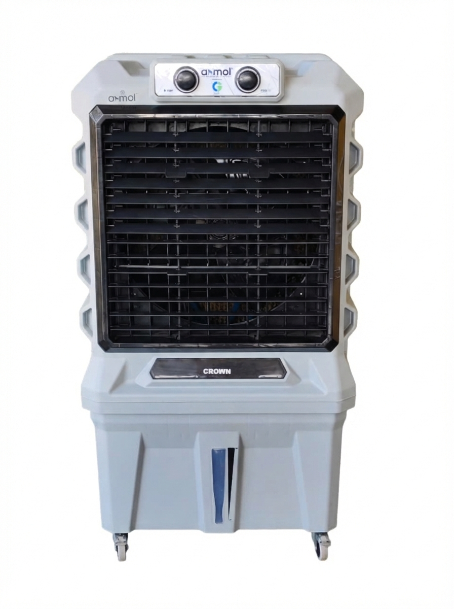 Gemini_Generated_Image_40dmii40dmii40dm Crown Heavy-Duty Plastic Air Cooler – Powerful & Reliable Cooling for Large Areas - Image 1